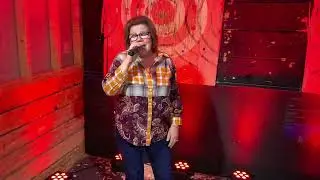 Jackie C sings Coal Miner's Daughter w Route 11 DJ at Shenandoah Valley Axe Throwing Co 10/11/25