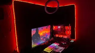 RGB NEON LIGHT 💡FOR GAMING SET UP ❤️🥰 
