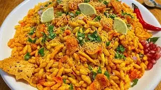 बाजार से लाना भूल जाओगे जब घर पर लसनिया मुरमुरा बनाओगे | How to make Garlic Puffed Rice at Home