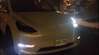 2022 Tesla Model Y Performance Light Show