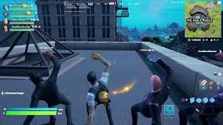 Fortnite perfect timing: Neo's bullet time