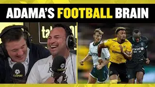 Who's FIRST TO THE BALL? 🏃💨 Adama Traor&eacute;, Usain Bolt or TEDDY SHERINGHAM? 🤣