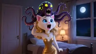 Henry vs Demonic Squid in American House | USA UK France Horror Animation