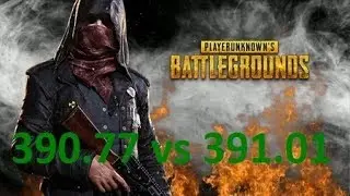 PUBG 390.77 vs 391.01 GTX1060 6GB +7% PERFORMANCE?
