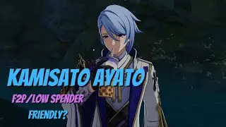 KAMISATO AYATO DAMAGE POTENTIAL C0 +THE BLACK SWORD! GENSHIN IMPACT