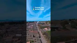 🇮🇹 Pompeii, Italy | 4K Drone Tour Over Historic Ruins