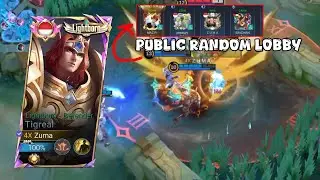 LOBBY RANDOM PUBLIC TIGREAL CALM FULL SET UP EPIC MOMENT