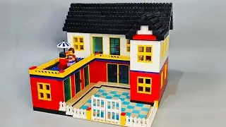 How To Build a Lego House MOC | Building Blocks Instructions | Satisfying Diy#lego #legohouse #moc