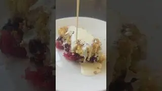 I Can't Stop Myself From Baking This Incredible Crumble🤤 #recipe #baking #crumble #pie #foodie #fyp