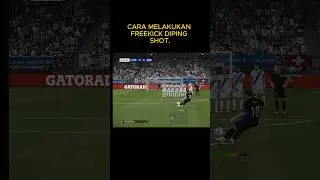 Tutorial freekick dipping shot | PS3, PS4, PS5. #efootball2025 #pes2021 #gaming