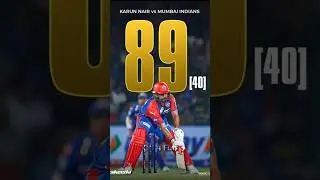 karun nair batting 😱 | Delhi Capitals | Mumbai Indians | #karunnair #ipl2025
