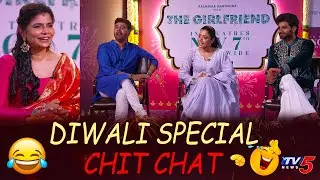 The Girlfriend Team Interview With Chinmayi | Rashmika Mandanna, Dheekshith Shetty, Rahul Ravindran