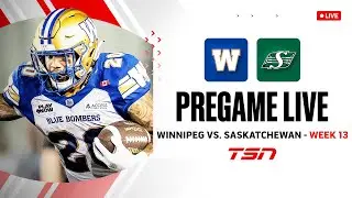 CFL Pregame: Winnipeg Blue Bombers vs. Saskatchewan Roughriders