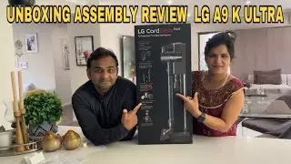 UNBOXING LG A9 K ULTRA WITH MOP | LG CordZero A9 Kompressor Stick Vacuum and Mop I Unboxing | review