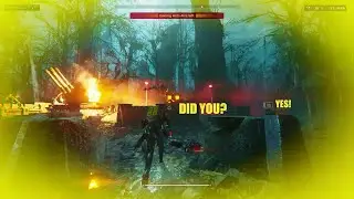 The Anti-Air Emplacement COMMANDO vs A Helldiver and a BackPack