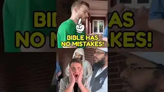 🚨 Senior Bible Student vs Shaykh Uthman: Is the Bible Perfect? #shorts