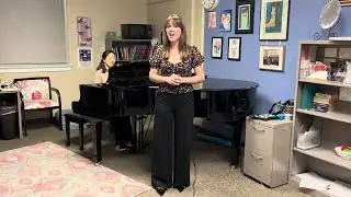 Natalie Vieira singing I love All Graceful Things, Eric Thiman (Jan 2026) 