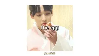 IN SEONG and the egg #AprilFoolsDay