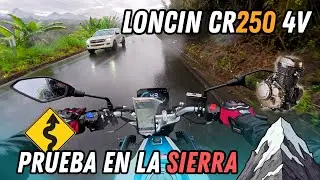 Лончин CR250 4В | Представление в Сьерре - Виа эль Торнеадо