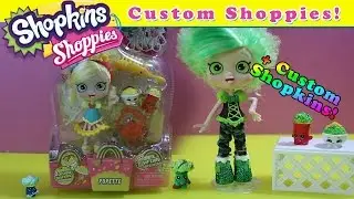Custom Shopkins Shoppies - DIY Craft Doll Project - Season 1 Painted Shoppie