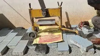 interlock cutting machine (manual)/concrete cement cutting machine/ finishing cutting