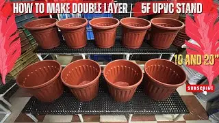 10 and 20 &ldquo; Double Layer Stand Making, இரண்டு அடுக்கு கார்டன் ஸ்டாண்டு 
