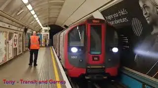 Victoria line train's observation at Victoria (Southbound) Curtailments and Signal Failures.