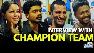 Interview With Champion Team |  Suseenthiran, Viswa, Narain | RJ Nancy | Star Express Tamil