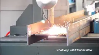 H beam Cutting Coping Drilling Processing Machine | Steel structure machine