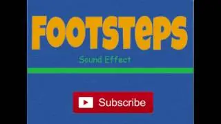 Foot Steps-Sound Effect