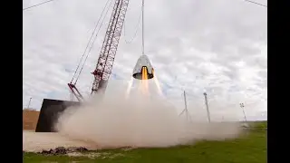 SpaceX Crew Dragon Hover Test.
