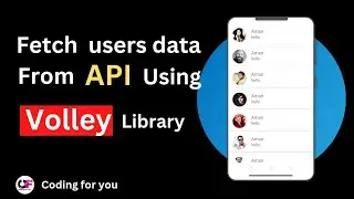Volley in Android | Volley Library in Android in Hindi | How to Fetch Data Using Volley in Android
