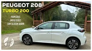 Peugeot 208 TURBO CVT. Primeiras Impressões com GERSON BORINI.
