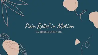 Daily Living Made Easier: Simple Activities for Chronic Pain with Wendy.