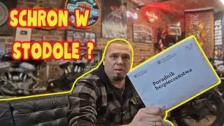 Poradnik bezpieczeństwa z MON?! 😲 Garażowy daily vlog | Harley, mikrofon i stodoła