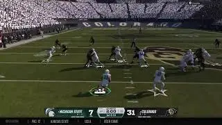 NCAA 26 Online Dynasty Gameplay: Michigan State @ Colorado