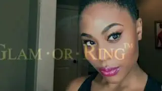 Pink Glitter Lippy Tutorial using Glam.Or.Ring&trade; Medium Kit