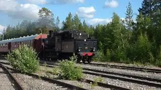 Swedish Steam train Arvidsjaur - Slagn&auml;s
