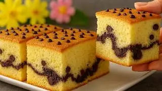 Торт 1234! Лучший мраморный торт в мире/без чешуи! Тает во рту.🤤