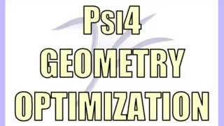 Psi4 Geometry Optimization