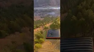 Drone POV Cliff Jump 🚁 | Falling Toward Giant Inflatable | Hyper-Realistic 4K | AI Spectrix #shorts