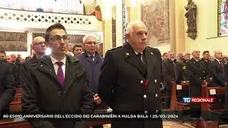 80 ESIMO ANNIVERSARIO DELL'ECCIDIO DEI CARABINIERI A MALGA BALA  | 25/03/2024