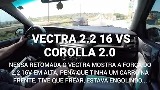 Vectra 2.2 16V Vs Corolla 2.0