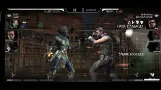 Mortal Kombat Mobile Fatal Dark Queen Tower Battle 195 with Terminator Guardian