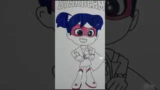 StarBeam @SilvanaCrocheeFios #shortsvideo #youtubeshorts #drawing