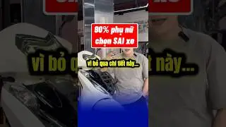 90% phụ nữ chọn sai xe tay ga v&igrave; bỏ qua chi tiết n&agrave;y #xehonda #xemaygiare