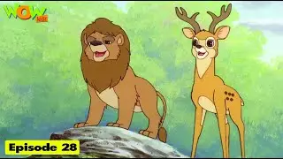 The Magic Mantle | Simba - The Lion King | EP 28 | Jungle Stories In Hindi  | Wow Kidz #OTM