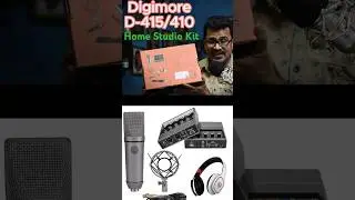 Youtube Studio Setup at Home Low Budget | Digimore D415 Home Studio Setup Kit |Audio#interface