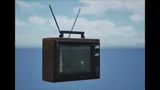 Retro TV 3D Model &ndash; Maya & Substance Painter | 3D Modeling & Texturing