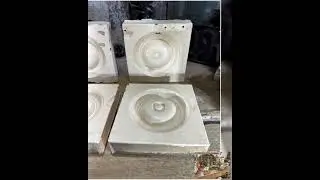4 Victorian Plinth Block, Rosette trim , wood Door Trim molding